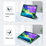 For iPad Pro 11 2022 / 2021 / 2020 Mutural Pinyue Series PC + TPU Horizontal Flip Leather Tablet Case with Holder & Pen Slot & Sleep / Wake-up Function (Purple)