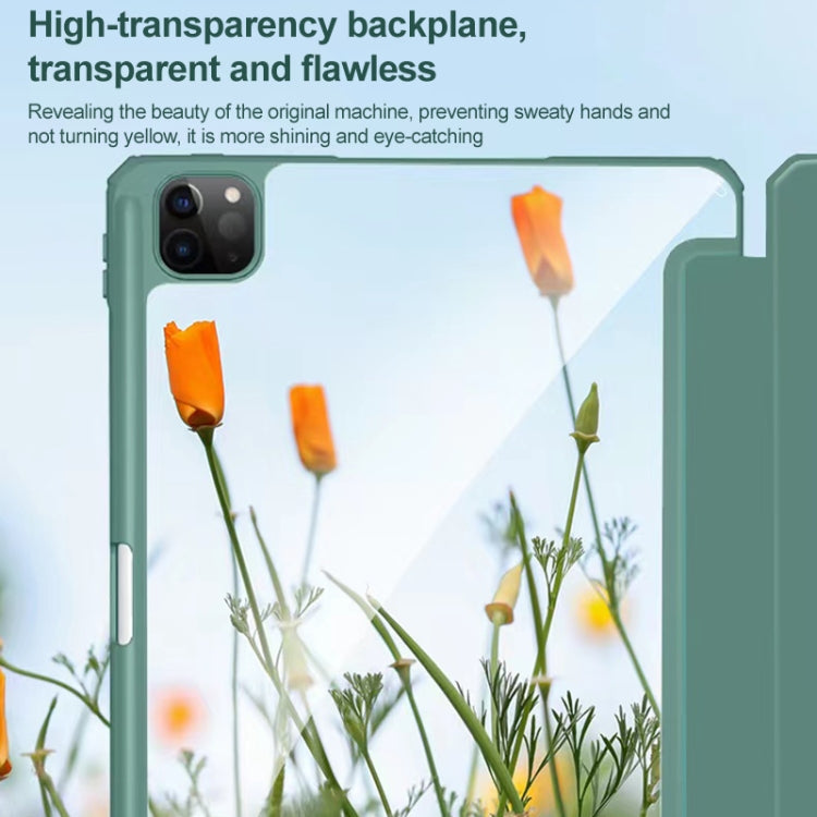 For iPad Pro 12.9 2022 / 2021 / 2020 Mutural Pinyue Series PC + TPU Horizontal Flip Leather Tablet Case with Holder & Pen Slot & Sleep / Wake-up Function (Purple) - free shipping - PMC TechLife - Order now!