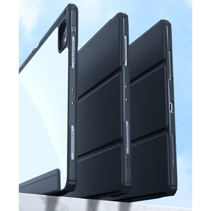 For iPad Pro 12.9 2022 / 2021 / 2020 Mutural Pinyue Series PC + TPU Horizontal Flip Leather Tablet Case with Holder & Pen Slot & Sleep / Wake-up Function(Blue) - free shipping - PMC Jewellery - Order now!