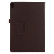 For Lenovo Tab 4 10 Plus (TB-X704) / Tab 4 10 (TB-X304) Litchi Texture Solid Color Horizontal Flip Leather Case with Holder & Pen Slot(Brown)