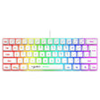 HXSJ V700 61 Keys RGB Lighting Gaming Wired Keyboard (White) - free shipping - PMC TechLife - Order now!