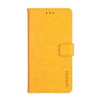 For TCL 10 SE idewei Crazy Horse Texture Horizontal Flip Leather Case with Holder & Card Slots & Wallet(Yellow) - TCL by idewei | Online Shopping South Africa | PMC TechLife | Buy Now Pay Later Mobicred