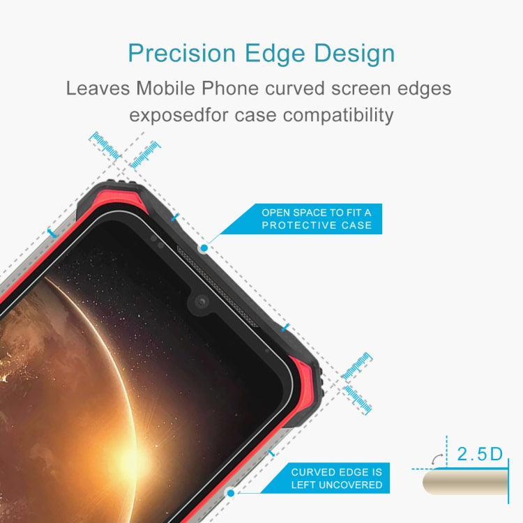 For Doogee S86 Pro / S86 10 PCS 0.26mm 9H 2.5D Tempered Glass Film