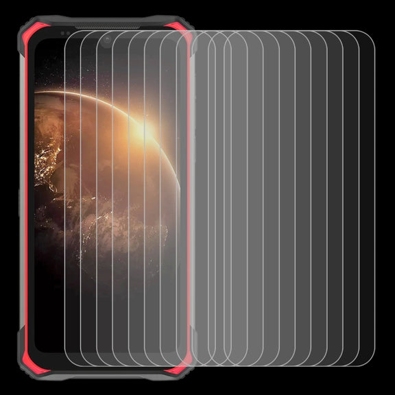 For Doogee S86 Pro / S86 10 PCS 0.26mm 9H 2.5D Tempered Glass Film