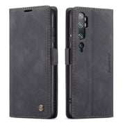 For Xiaomi CC9 Pro CaseMe 013 Multifunctional Horizontal Flip Leather Case with Holder & Card Slot & Wallet(Black)