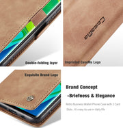 For Xiaomi CC9 Pro CaseMe 013 Multifunctional Horizontal Flip Leather Case with Holder & Card Slot & Wallet(Brown)