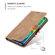 For Xiaomi CC9 Pro CaseMe 013 Multifunctional Horizontal Flip Leather Case with Holder & Card Slot & Wallet(Brown)