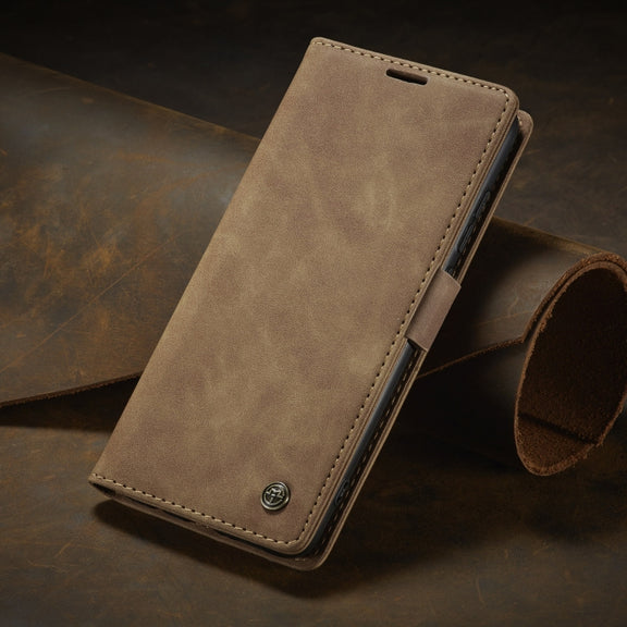 For Xiaomi CC9 Pro CaseMe 013 Multifunctional Horizontal Flip Leather Case with Holder & Card Slot & Wallet(Brown)
