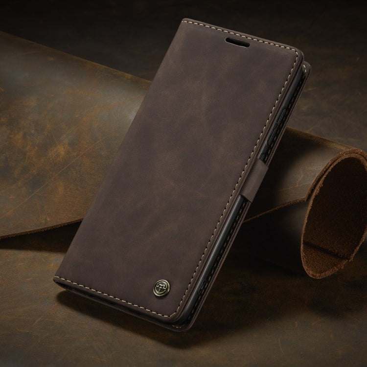 For Xiaomi CC9 Pro CaseMe 013 Multifunctional Horizontal Flip Leather Case with Holder & Card Slot & Wallet(Coffee) - free shipping - PMC Jewellery - Order now!