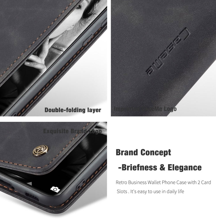 For Xiaomi Mi 11 CaseMe 013 Multifunctional Horizontal Flip Leather Case with Holder & Card Slot & Wallet(Black) - free shipping - PMC Jewellery - Order now!