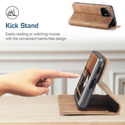 For Xiaomi Mi 11 CaseMe 013 Multifunctional Horizontal Flip Leather Case with Holder & Card Slot & Wallet(Brown)