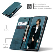 For Xiaomi Mi 11 CaseMe 013 Multifunctional Horizontal Flip Leather Case with Holder & Card Slot & Wallet(Blue)