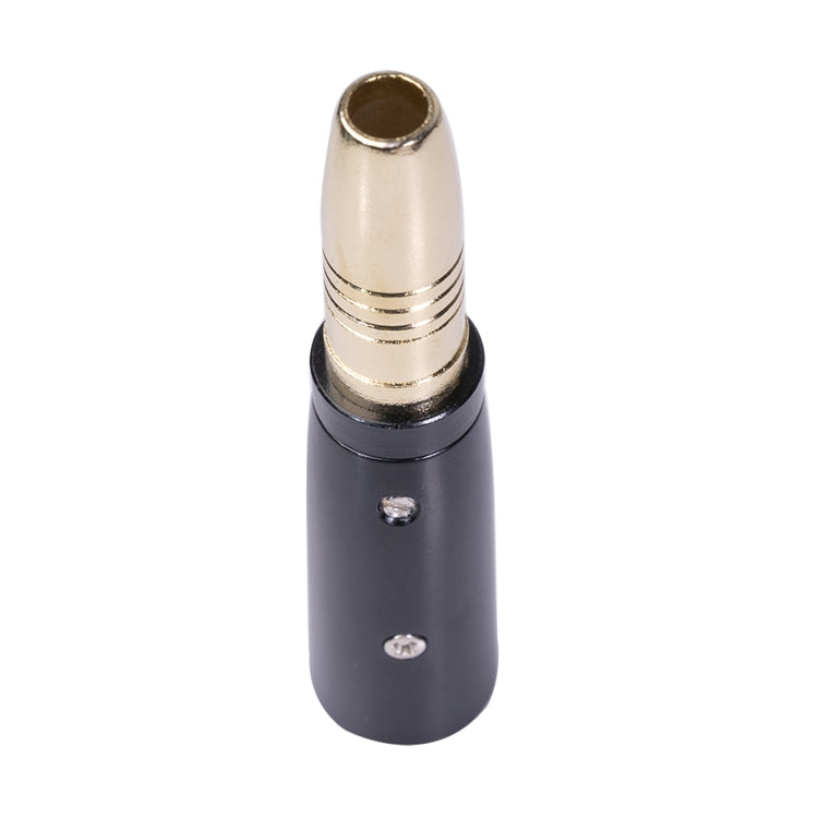 2 PCS LZ1164G Gilded 6.35mm Female to XRL Male Audio Adapter Microphone Stereo Speaker Connector - Microphone Audio Cable & Connector by PMC TechLife | Online Shopping South Africa | PMC TechLife | Buy Now Pay Later Mobicred