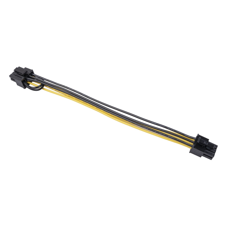 5 PCS 3682 6 Pin Female to 8 Pin Female Graphics Card Power Supply Adapter Cable, Length: 20cm - Power Supply by PMC TechLife | Online Shopping South Africa | PMC TechLife | Buy Now Pay Later Mobicred