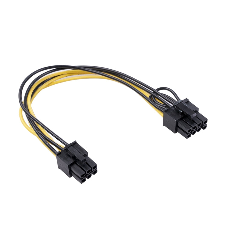5 PCS 3682 6 Pin Female to 8 Pin Female Graphics Card Power Supply Adapter Cable, Length: 20cm - Power Supply by PMC TechLife | Online Shopping South Africa | PMC TechLife | Buy Now Pay Later Mobicred