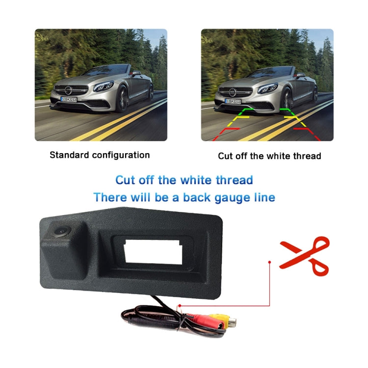 PZ4812 Car IP68 170 Degree Rear View Camera for Cadillac ATS - Rear View Cameras by PMC TechLife | Online Shopping South Africa | PMC TechLife | Buy Now Pay Later Mobicred