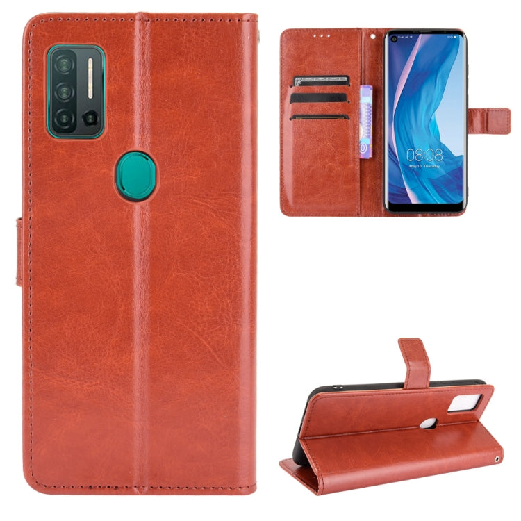 For Ulefone Note 11P Retro Crazy Horse Texture Horizontal Flip Leather Case with Holder & Card Slots & Photo Frame(Brown) - Ulefone Cases by PMC Jewellery | Online Shopping South Africa | PMC Jewellery | Buy Now Pay Later Mobicred