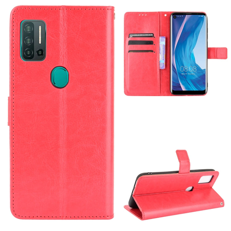 For Ulefone Note 11P Retro Crazy Horse Texture Horizontal Flip Leather Case with Holder & Card Slots & Photo Frame(Red) - Ulefone Cases by PMC Jewellery | Online Shopping South Africa | PMC Jewellery | Buy Now Pay Later Mobicred