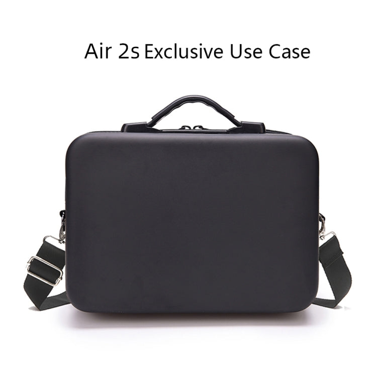 Portable Single Shoulder Storage Travel Carrying Cover Case Box with Baffle Separator for DJI Air 2S(Black + Black Liner) - Carry Cases & Bags by PMC TechLife | Online Shopping South Africa | PMC TechLife | Buy Now Pay Later Mobicred