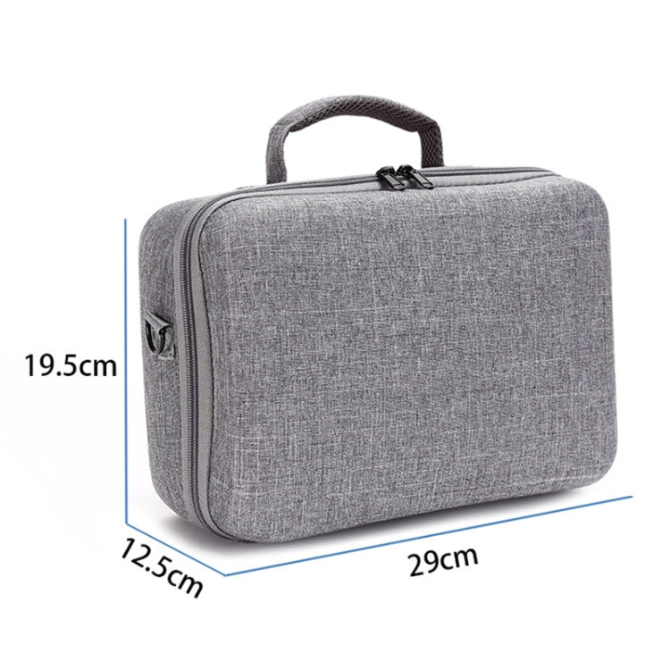 Portable Carry Case Waterproof Scratch-proof Anti-shock Travel Carrying Cover Case Box for DJI Air 2s(Grey+Red Liner) - Carry Cases & Bags by PMC TechLife | Online Shopping South Africa | PMC TechLife | Buy Now Pay Later Mobicred