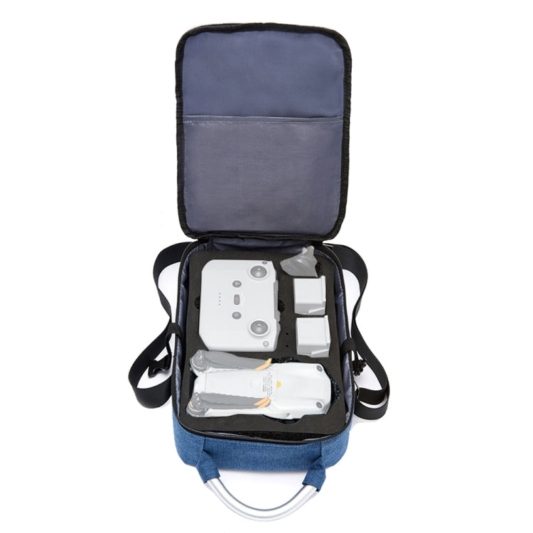 Shockproof Waterproof Single Shoulder Storage Travel Carrying Cover Case Box for DJI Air 2S(Blue+Black Liner) - Carry Cases & Bags by PMC TechLife | Online Shopping South Africa | PMC TechLife | Buy Now Pay Later Mobicred