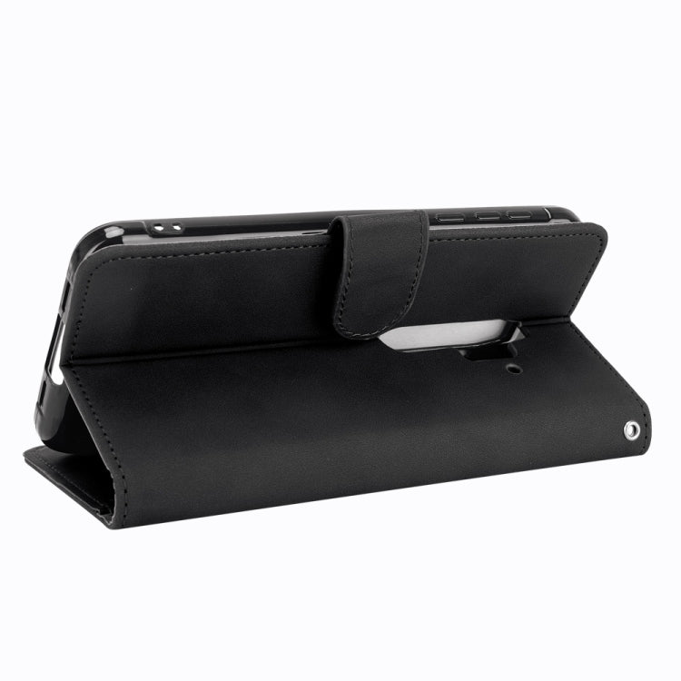 For Blackview BV6300 Pro Solid Color Skin Feel Magnetic Buckle Horizontal Flip Calf Texture PU Leather Case with Holder & Card Slots & Wallet(Black) - More Brand by PMC TechLife | Online Shopping South Africa | PMC TechLife | Buy Now Pay Later Mobicred