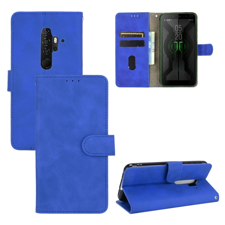 For Blackview BV6300 Pro Solid Color Skin Feel Magnetic Buckle Horizontal Flip Calf Texture PU Leather Case with Holder & Card Slots & Wallet(Blue) - More Brand by PMC TechLife | Online Shopping South Africa | PMC TechLife