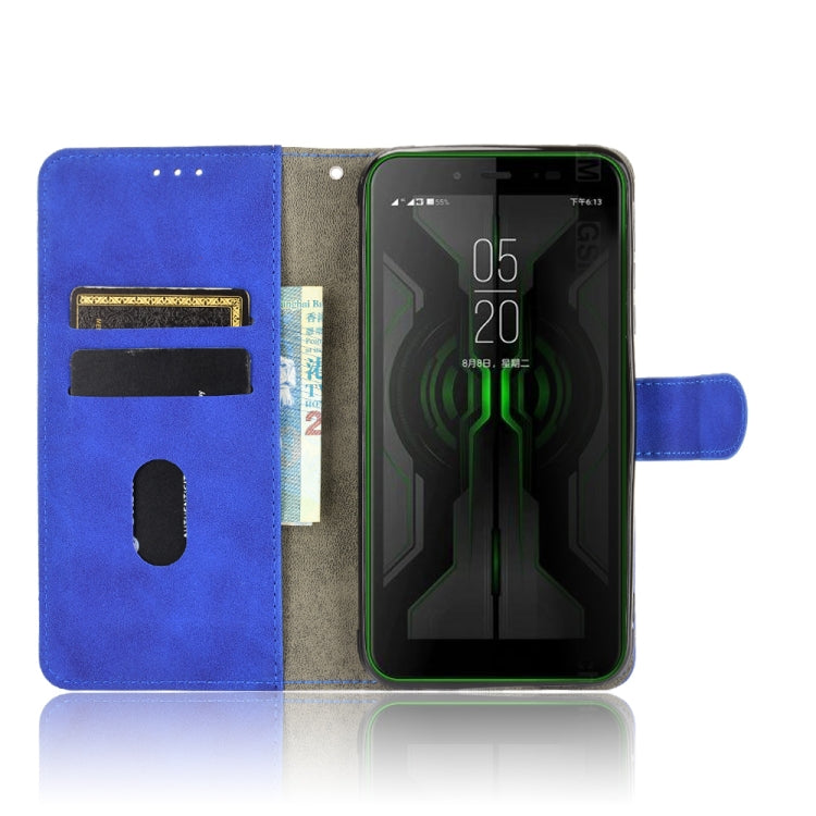 For Blackview BV6300 Pro Solid Color Skin Feel Magnetic Buckle Horizontal Flip Calf Texture PU Leather Case with Holder & Card Slots & Wallet(Blue) - More Brand by PMC TechLife | Online Shopping South Africa | PMC TechLife