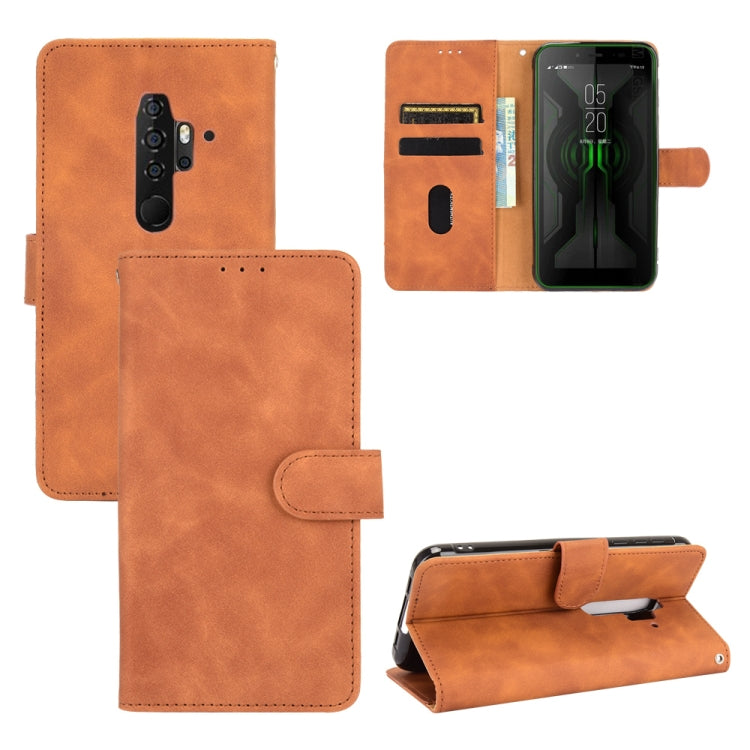 For Blackview BV6300 Pro Solid Color Skin Feel Magnetic Buckle Horizontal Flip Calf Texture PU Leather Case with Holder & Card Slots & Wallet(Brown) - More Brand by PMC TechLife | Online Shopping South Africa | PMC TechLife | Buy Now Pay Later Mobicred