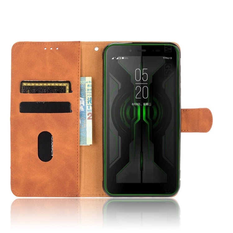 For Blackview BV6300 Pro Solid Color Skin Feel Magnetic Buckle Horizontal Flip Calf Texture PU Leather Case with Holder & Card Slots & Wallet(Brown) - More Brand by PMC TechLife | Online Shopping South Africa | PMC TechLife | Buy Now Pay Later Mobicred