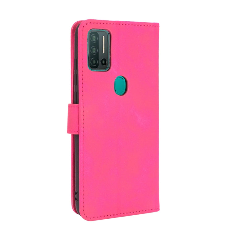 For Ulefone Note 11P Solid Color Skin Feel Magnetic Buckle Horizontal Flip Calf Texture PU Leather Case with Holder & Card Slots & Wallet(Rose Red) - Ulefone Cases by PMC Jewellery | Online Shopping South Africa | PMC Jewellery | Buy Now Pay Later Mobicred