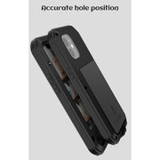 For iPhone 12 LOVE MEI Metal Shockproof Life Water-resistant Dustproof Protective Case(Silver)