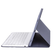 YT11B Detachable Candy Color Skin Feel Texture Round Keycap Bluetooth Keyboard Leather Case For iPad Pro 11 inch 2020 & 2018(Purple)