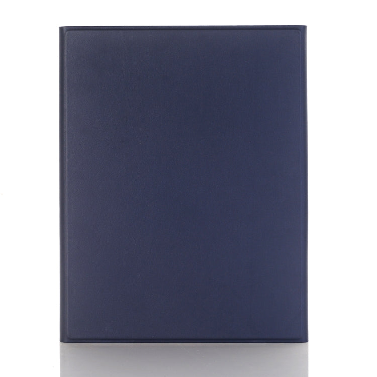 YA098B Detachable Lambskin Texture Round Keycap Bluetooth Keyboard Leather Tablet Case with Pen Slot & Stand For iPad Air 5 / 4 10.9 inch 2020 / Pro 11 inch 2020 / 2018(Dark Blue) - Universal by PMC TechLife | Online Shopping South Africa | PMC TechLife | Buy Now Pay Later Mobicred