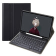 YA07B Detachable Lambskin Texture Round Keycap Bluetooth Keyboard Leather Tablet Case with Pen Slot & Stand For iPad 9.7 inch (2018) & (2017) / Pro 9.7 inch / Air 2 /Air(Black) - Universal by PMC TechLife | Online Shopping South Africa | PMC TechLife