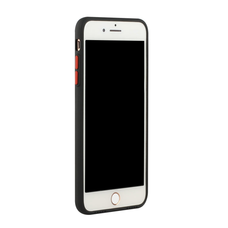 Card Slot Design Shockproof TPU Protective Case For iPhone 8 Plus & 7 Plus(Black) - More iPhone Cases by PMC TechLife | Online Shopping South Africa | PMC TechLife