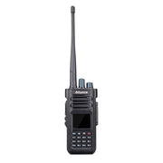 RETEVIS HD1 136-174&400-480MHz&76-107.95MHz 3000CHS Dual Band DMR Digital Water-resistant Two Way Radio Handheld Walkie Talkie, US Plug(Black)