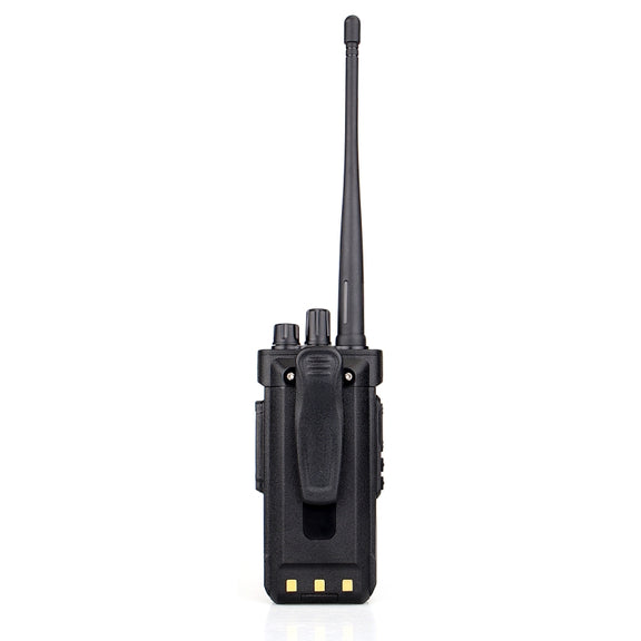 RETEVIS HD1 136-174&400-480MHz&76-107.95MHz 3000CHS Dual Band DMR Digital Water-resistant Two Way Radio Handheld Walkie Talkie, US Plug(Black)