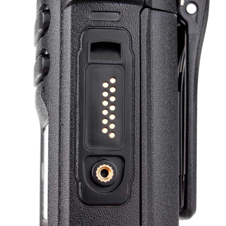 RETEVIS HD1 136-174&400-480MHz&76-107.95MHz 3000CHS Dual Band DMR Digital Water-resistant Two Way Radio Handheld Walkie Talkie, US Plug(Black)