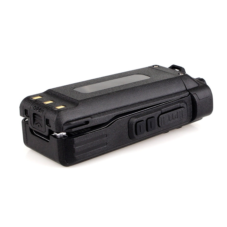 RETEVIS HD1 136-174&400-480MHz&76-107.95MHz 3000CHS Dual Band DMR Digital Water-resistant Two Way Radio Handheld Walkie Talkie, US Plug(Black)