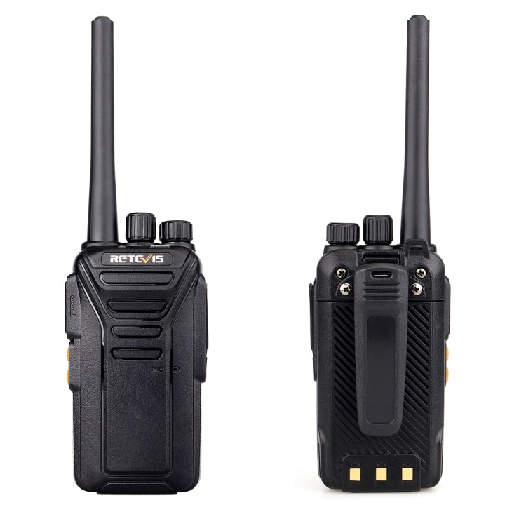 RETEVIS RT27 0.5W EU Frequency 446MHz 16CHS FRS Two Way Radio Handheld Walkie Talkie, EU Plug(Black) - free shipping - PMC TechLife - Order now!