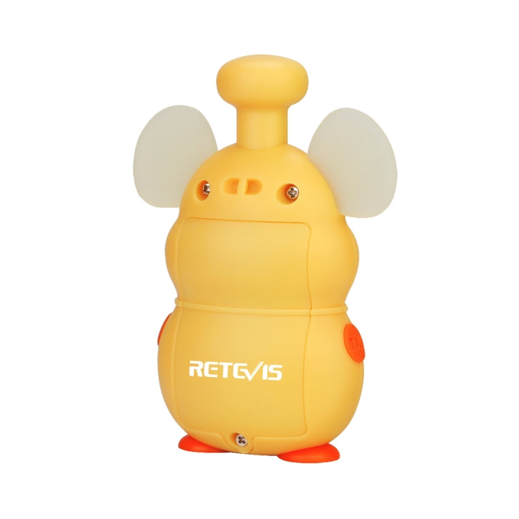 1 Pair RETEVIS RT30M 0.5W US Frequency FRS467 1CH Mouse Shape Children Handheld Walkie Talkie(Yellow) - free shipping - PMC Jewellery - Order now!