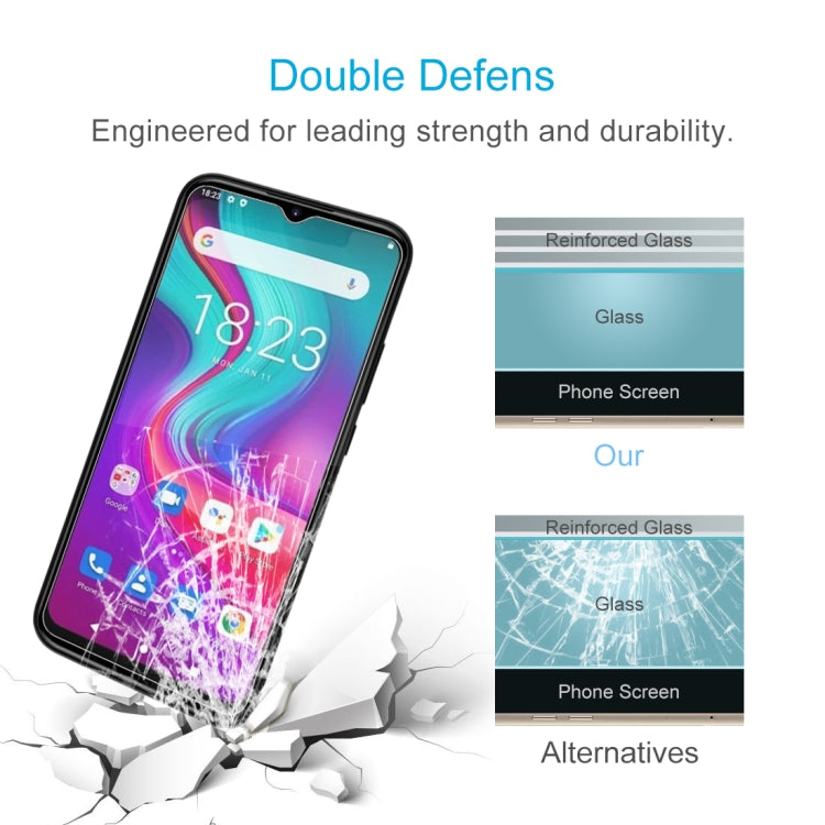 For Doogee X96 Pro 50 PCS 0.26mm 9H 2.5D Tempered Glass Film - Others by PMC TechLife | Online Shopping South Africa | PMC TechLife | Buy Now Pay Later Mobicred