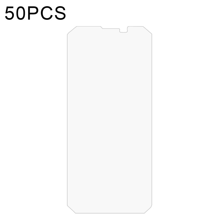 For Blackview Bl6000 Pro 5G 50 PCS 0.26mm 9H 2.5D Tempered Glass Film - Others by PMC TechLife | Online Shopping South Africa | PMC TechLife