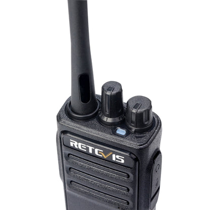 1 Pair RETEVIS RT17 2W 16CHS FRS Two Way Radio Handheld Walkie Talkie, US Plug(Black) - free shipping - PMC Jewellery - Order now!