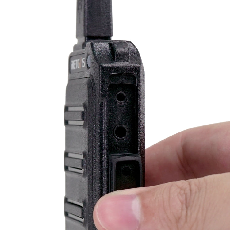 1 Pair RETEVIS RT19 22CHS FRS Two Way Radio Handheld Walkie Talkie, US Plug(Black) - free shipping - PMC Jewellery - Order now!