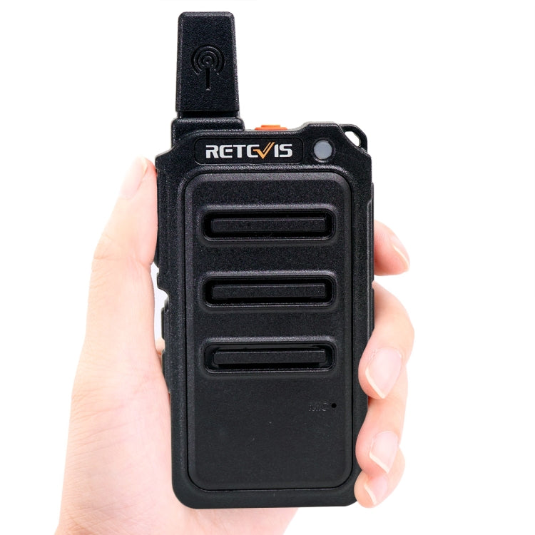 1 Pair RETEVIS RT19 22CHS FRS Two Way Radio Handheld Walkie Talkie, US Plug(Black) - free shipping - PMC Jewellery - Order now!
