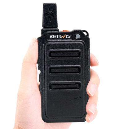 1 Pair RETEVIS RT19 22CHS FRS Two Way Radio Handheld Walkie Talkie, US Plug(Black) - free shipping - PMC Jewellery - Order now!
