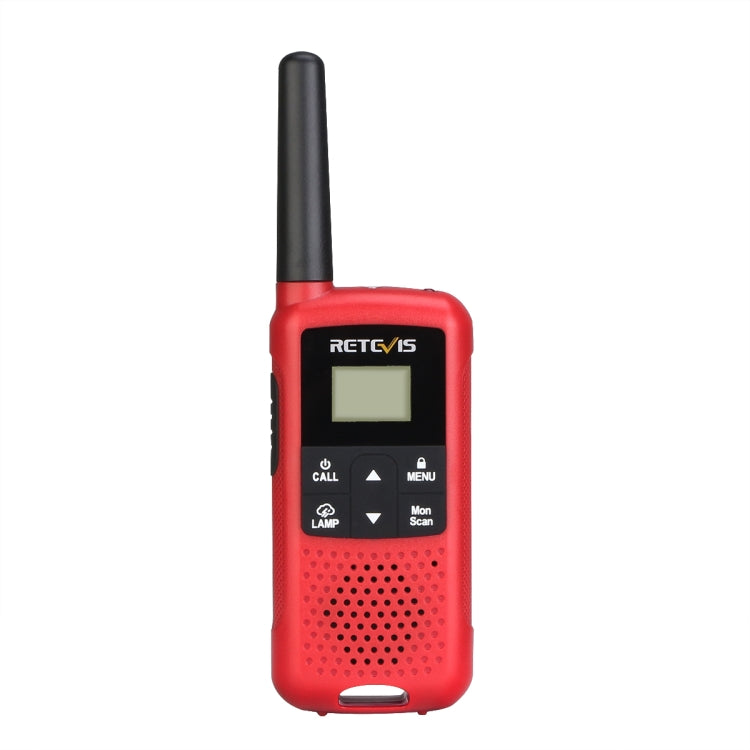 1 Pair RETEVIS RT49B 0.5W US Frequency 462.5500-467.7125MHz 22CHS FRS Two Way Radio Handheld Walkie Talkie, US Plug(Red) - free shipping - PMC Jewellery - Order now!