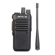 RETEVIS RT43 5W UHF 400-480MHz 32CHS DMR Digital Two Way Radio Handheld Walkie Talkie, EU Plug(Black)